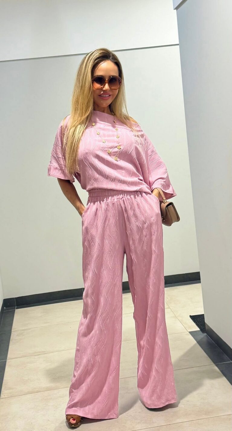 Komplet ANEDISSI 36 38 40 42 44 różowy